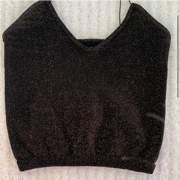 NWOT FP Seamless Skinny Strap Sparkle Brami - Picture 3 of 6